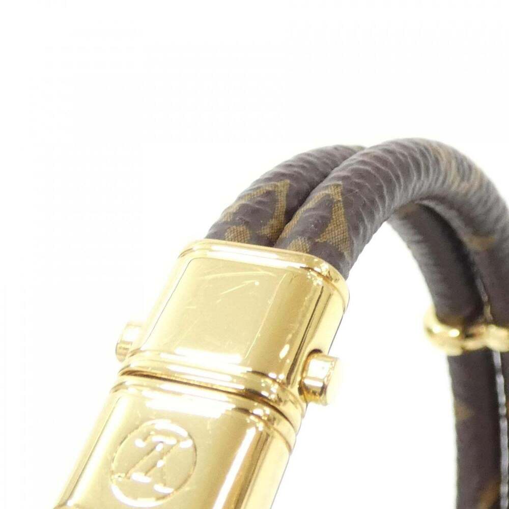 LOUIS VUITTON Brown Monogram Charm Bracelet - Picture 4 of 5